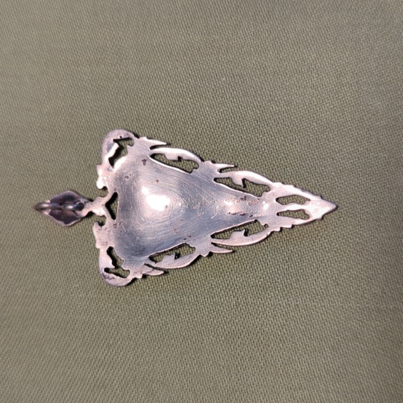Vintage Siam Sterling Silver Goddess Pendant - Picture 2 of 6